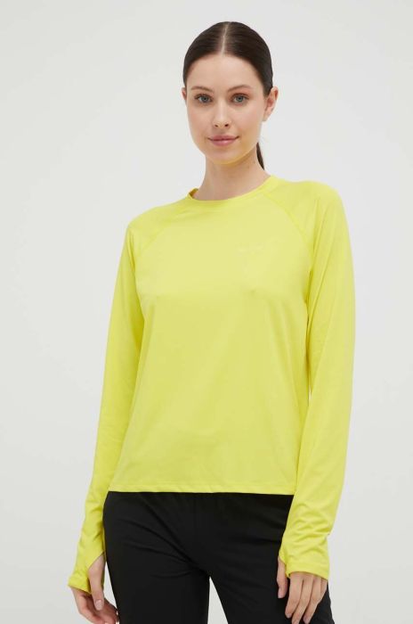 Спортивний лонгслів Marmot Windridge колір жовтий