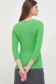 Лонгслів Tommy Hilfiger жіночий колір зелений
