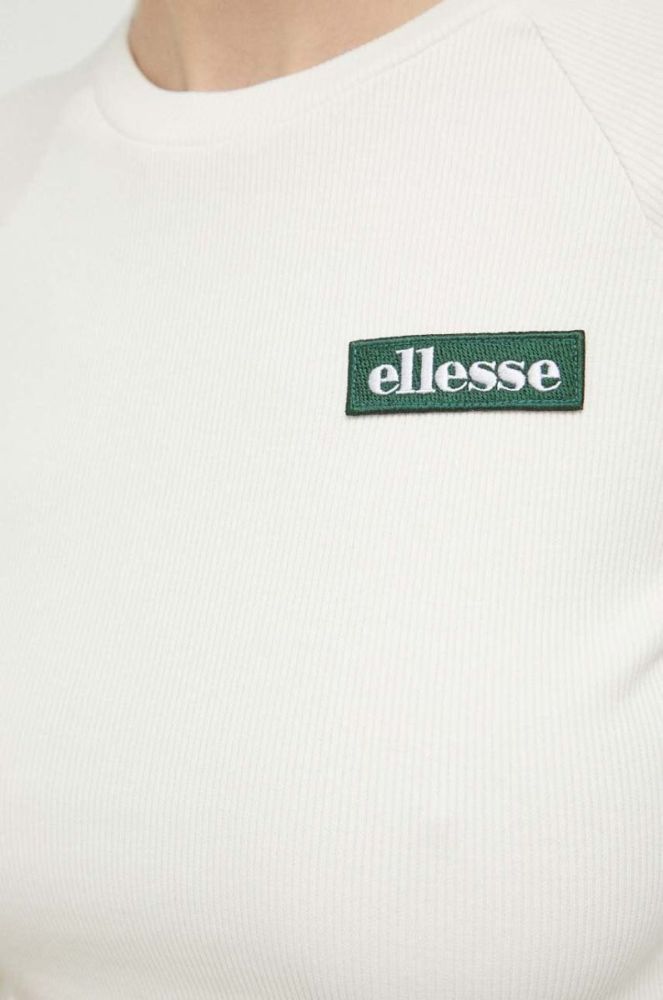 Лонгслів Ellesse жіночий колір бежевий SGR17947-WHITE фото 5