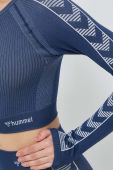 Лонгслів для тренувань Hummel Blaze колір блакитний