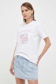 Бавовняна футболка Miss Sixty колір білий (3244455)