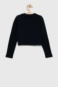 Дитячий лонгслів Tommy Hilfiger колір синій (2885226)