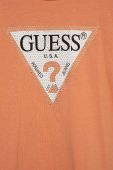 Дитячий лонгслів Guess колір помаранчевий (2902064)