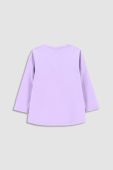 Лонгслів для немовлят Coccodrillo колір фіолетовий (3035616)