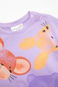 Лонгслів для немовлят Coccodrillo колір фіолетовий (3035616)