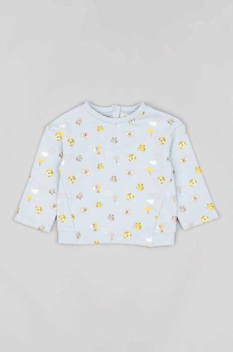 Лонгслів для немовлят zippy колір блакитний Лонгслів для немовлят zippy колір блакитний