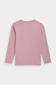 Дитячий лонгслів 4F F056 колір рожевий однотонний (3066235)
