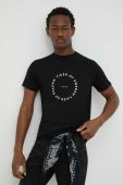 Бавовняна футболка Tiger Of Sweden колір чорний з принтом (3003706)