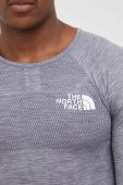 Спортивний лонгслів The North Face Mountain Athletics колір сірий меланж