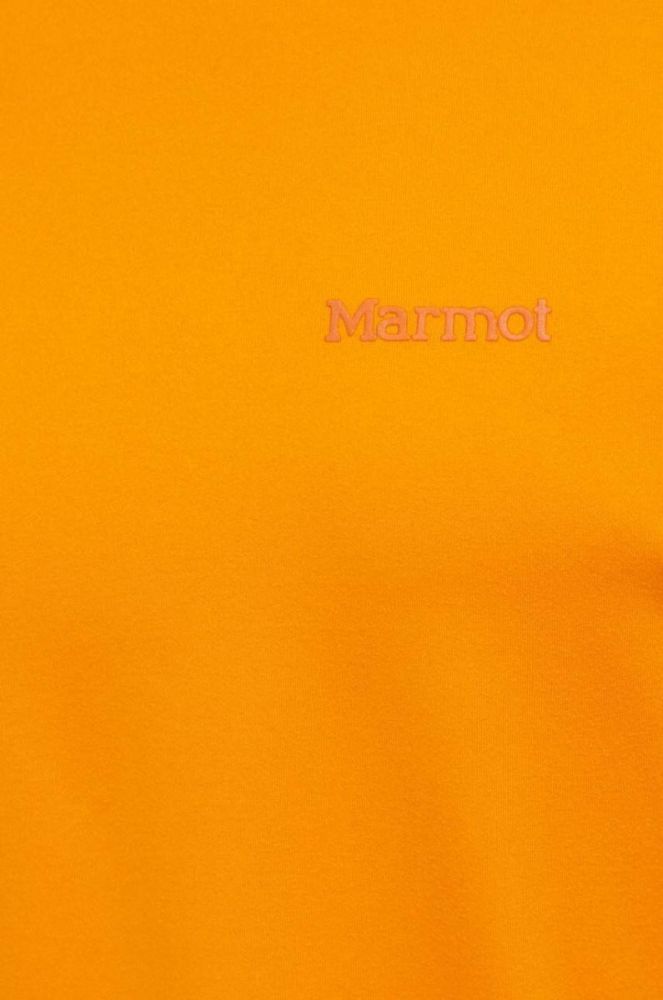 Спортивний лонгслів Marmot Windridge колір помаранчевий однотонний фото 5