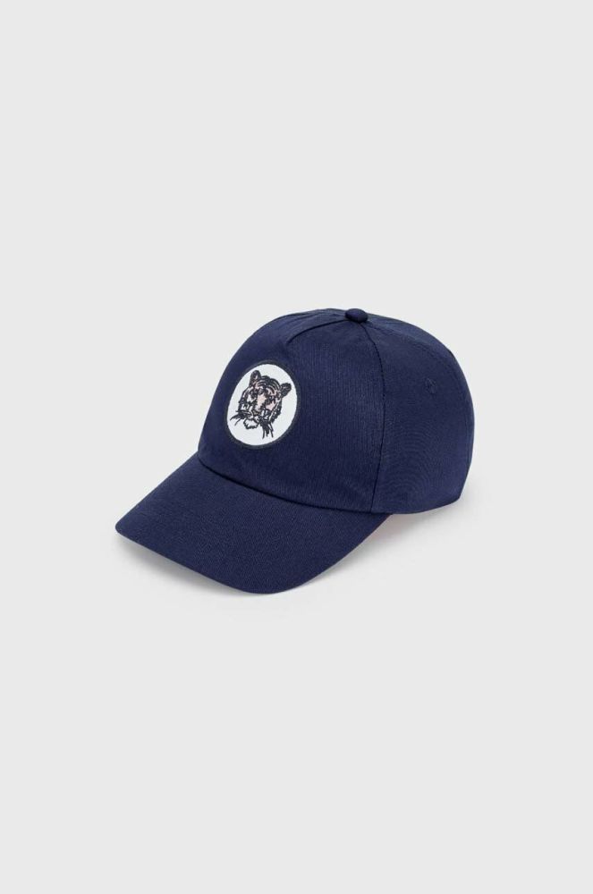 Дитяча шапка Mayoral колір синій з тонкого трикотажу (2973866)