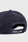 Бавовняна бейсболка R?sum? колір синій однотонна