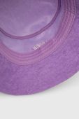 Бавовняний капелюх Billabong колір фіолетовий з бавовни