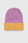 Шапка Billabong X SMILEY колір фіолетовий Шапка Billabong X SMILEY колір фіолетовий