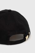 Бавовняна бейсболка Chiara Ferragni колір чорний однотонна