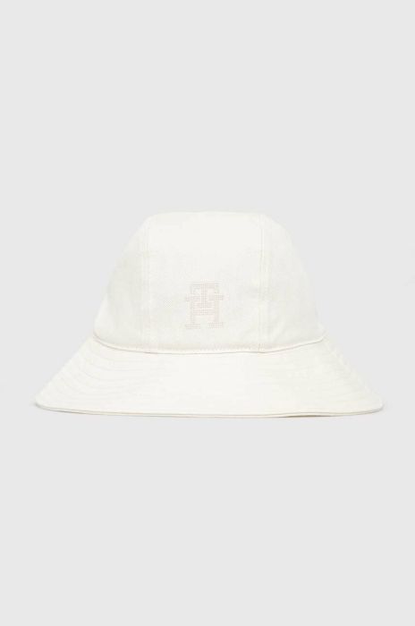 Бавовняний капелюх Tommy Hilfiger колір бежевий з бавовни (3057615)
