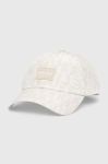 Кепка Tommy Jeans колір бежевий візерунок Кепка Tommy Jeans колір бежевий візерунок