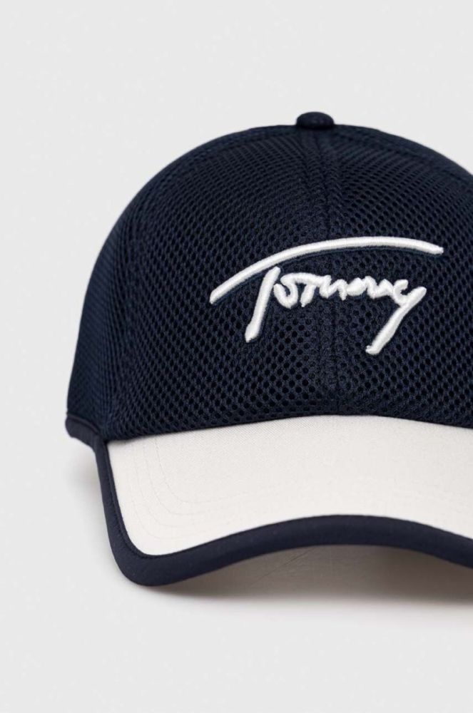 Кепка Tommy Jeans колір синій з аплікацією (3127919) фото 2