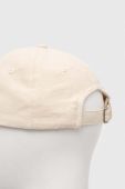 Бавовняна бейсболка Tommy Jeans колір бежевий з аплікацією (3127921)
