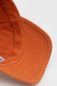 Бавовняна бейсболка Superdry колір помаранчевий однотонна (3018380)