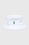 Бавовняний капелюх Polo Ralph Lauren колір білий з бавовни (3263547) Бавовняний капелюх Polo Ralph Lauren колір білий з бавовни (3263547)