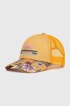 Кепка Protest колір жовтий візерунок Кепка Protest колір жовтий візерунок
