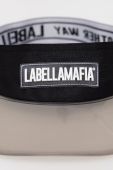 Козирок від сонця LaBellaMafia колір чорний однотонна