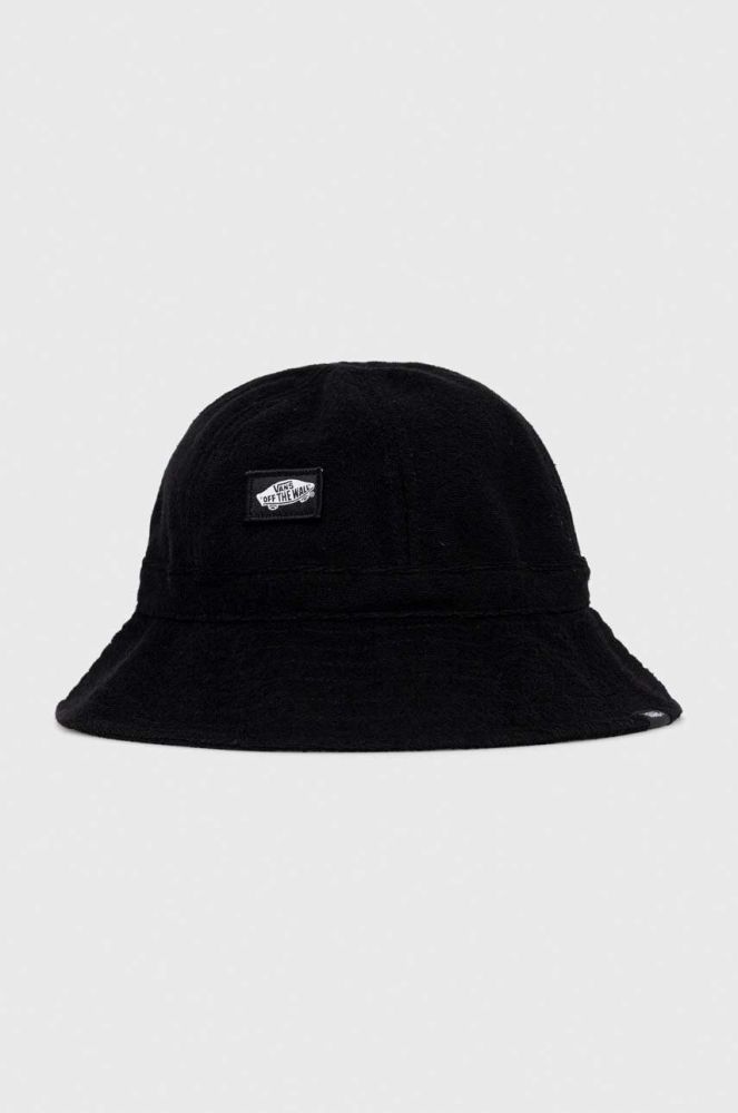 Бавовняний капелюх Vans колір чорний з бавовни (3144215)