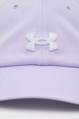 Кепка Under Armour колір фіолетовий з аплікацією