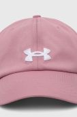 Кепка Under Armour колір рожевий з аплікацією