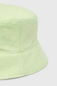 Бавовняний капелюх Patrizia Pepe колір зелений з бавовни