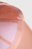 Бавовняна бейсболка 4F колір рожевий однотонна (3216472)