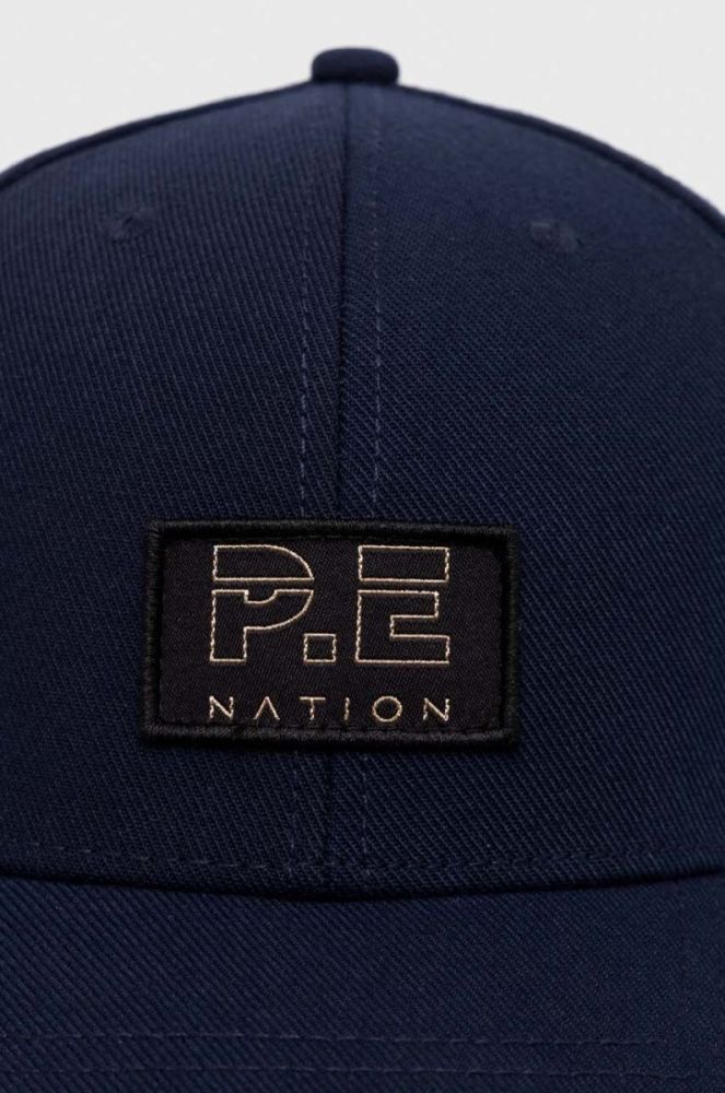 Кепка P.E Nation колір синій з аплікацією фото 2