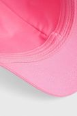 Бавовняна кепка Guess колір рожевий з аплікацією (3003733)