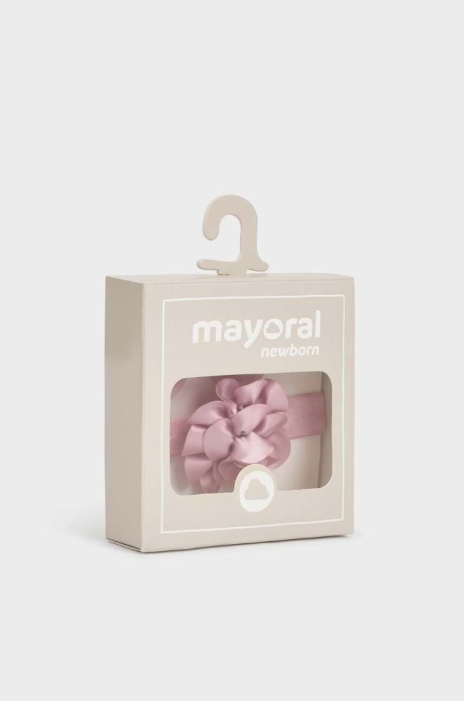 Дитяча пов'язка Mayoral Newborn колір рожевий (2964721)