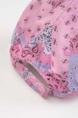 Дитяча бавовняна кепка Coccodrillo колір рожевий візерунок (3330966)