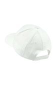 Дитяча бавовняна кепка Jamiks SANTIA колір білий з аплікацією