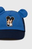 Дитяча бавовняна кепка zippy x Disney колір синій з аплікацією (3138608)