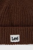Шапка Lee колір коричневий