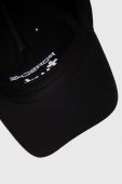 Бавовняна бейсболка Puma колір чорний з аплікацією (3150599)