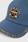 Бавовняна бейсболка Tommy Hilfiger з аплікацією колір блакитний (3057754)