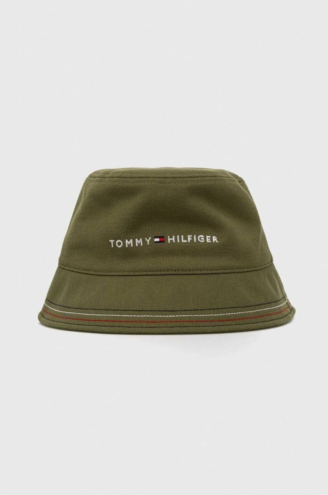 Капелюх Tommy Hilfiger колір зелений