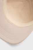 Бавовняна бейсболка Guess колір бежевий візерунок