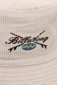 Бавовняний капелюх Billabong колір бежевий з бавовни (3282477)