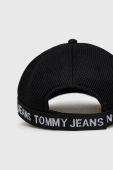 Кепка Tommy Jeans колір чорний з принтом
