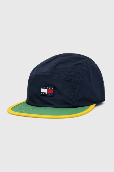 Кепка Tommy Jeans колір синій з аплікацією (3069449)