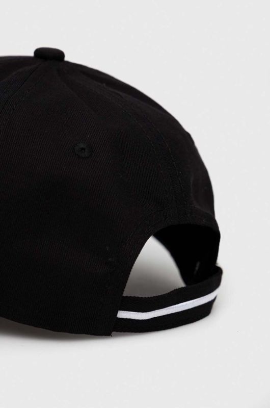 Бавовняна бейсболка BOSS BOSS Green Cap-1 колір чорний фото 3