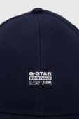 Кепка G-Star Raw колір синій з аплікацією
