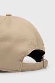 Бавовняна бейсболка G-Star Raw колір бежевий з аплікацією (3098786)