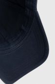 Бавовняна бейсболка BOSS колір синій з аплікацією (3069469)